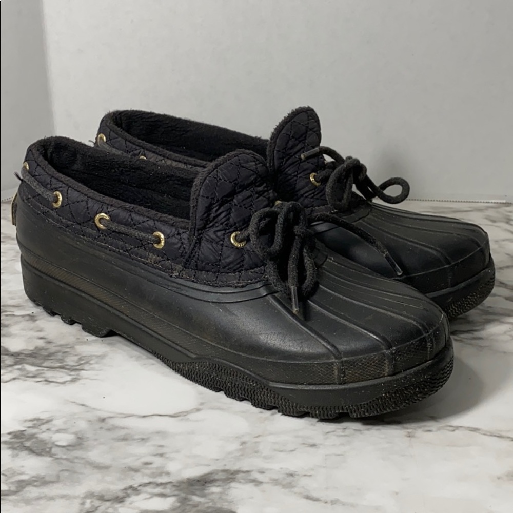SPERRY rubber waterproof rain snow boots